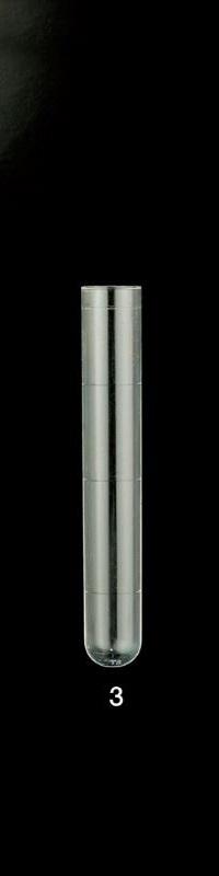 Пробірка круглодонна об'ємом 5 мл (12х75 мм) полістирольна